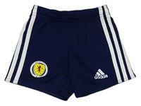 Tmavomodré fotbalové kraťasy - Scotland zn. Adidas