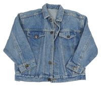 Světlemodrá riflová bunda