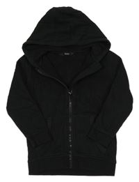 Černá propínací mikina s kapucí George