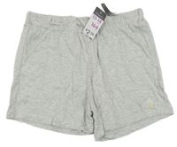 Nové - Světlešedé kraťasy s palmami Primark