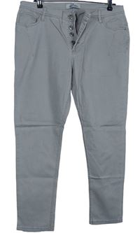 Dámské šedé plátěné skinny kalhoty Blue Motion 
