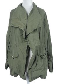 Dámský khaki kabátový cardigán Dorothy Perkins 