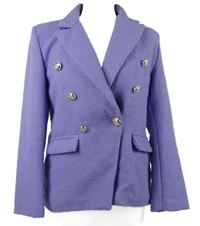 Dámský světlefialový pletený blejzr Made in Italy 