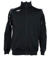 Pánská černá sportovní funkční propínací mikina Jako