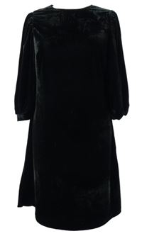 Dámské černé sametové šaty Laura Torelli 