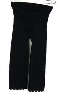 Dámské černé spodní capri legíny s krajkou Esmara 
