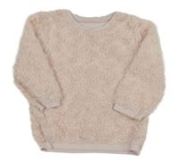 Světlerůžová chlupatá mikina Matalan