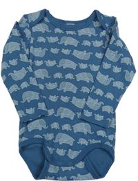 Modré body se slony