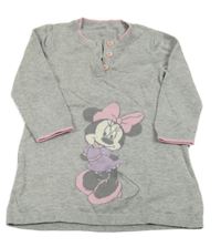 Světlešedé pletené šaty s Minnie George