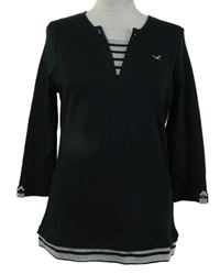 Dámské černo-pruhované triko Gianna Mae 