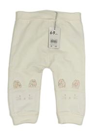 Bílé tepláky se zajíčky Mothercare