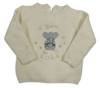 Smetanový svetr se slonem M&S