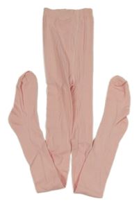 Světlerůžové punčocháče