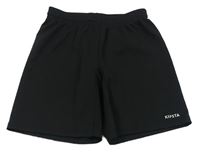 Černé funkční sportovní kraťasy Decathlon
