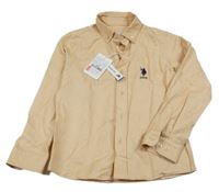 Nové - Béžová košile U.S. Polo Assn.