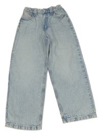 Světlemodré baggy rifle H&M