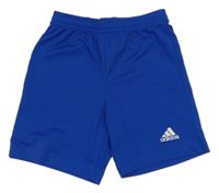 Safírové funkční sportovní kraťasy Adidas