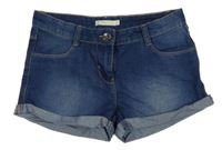 Modré riflové kraťasy GÉMO