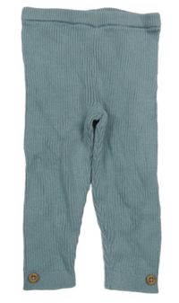 Modrošedé žebrované kamaše F&F