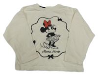 Smetanová mikina s Minnie ZARA