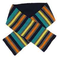 Šedo-barevná pruhovaná šála George