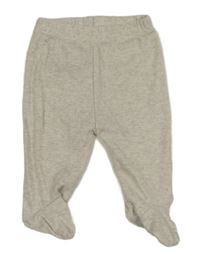 Béžové melírované žebrované polodupky DKNY