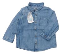 Nové - Modrá riflová košile Denim Co.