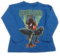 Modré triko se Spidermanem Marvel