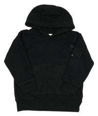 Černá mikina s kapoucí Next