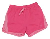 Růžové sportovní kraťasy H&M