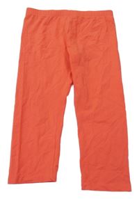 Oranžové crop legíny ovs