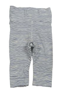 Bílo-modré pruhované tepláky H&M