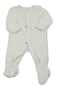 Bílý froté overal M&S