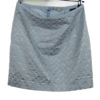 Dámská světlemodrá vzorovaná sukně H&M