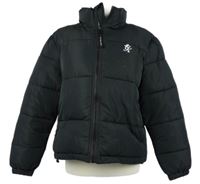 Dámská černá šusťáková zimní bunda Gym King 