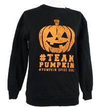 Dámská černá mikina s dýní George 