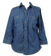 Dámská modrá riflová halenka C&A