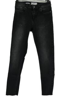 Dámské tmavošedé skinny rifle MNG 