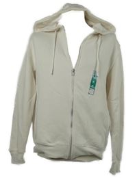 Nové - Pánská smetanová propínací mikina s kapucí Primark 