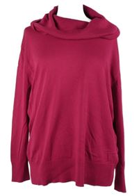 Dámský fuchsiový svetr s komínovým límcem Gerry Weber