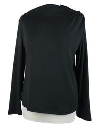 Dámské černé triko TU 