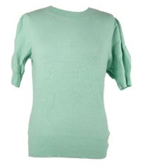 Dámské světlezelené žebrované pletené tričko M&S