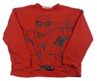 Červená mikina se Spider-manem zn. H&M