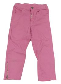 Růžové capri rifle H&M