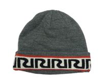 Šedo-bílá čepice se vzorem River Island vel.110-152