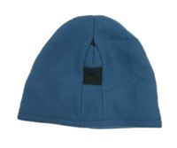 Modrá fleecová čepice