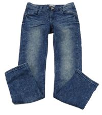 Modré slim rifle Gemo