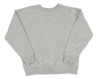 Světlešedá melírovaná mikina Primark