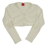 Bílé lehké propínací bolerko S. Oliver