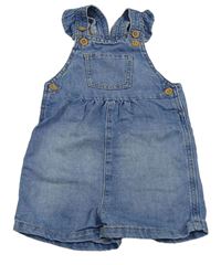 Modré riflové laclové kraťasy Mothercare